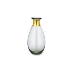 Mini Glass Vase - Smoke