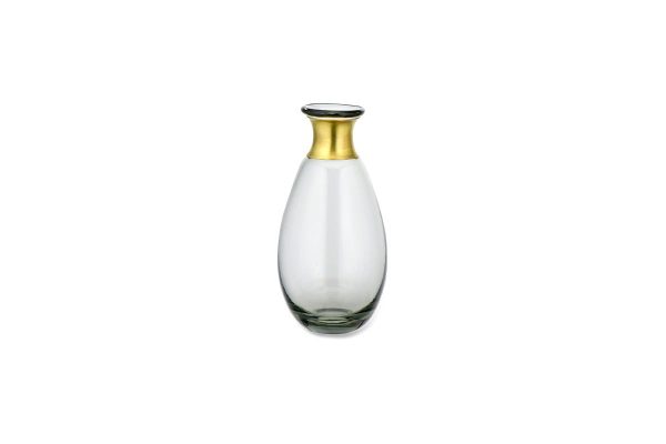 Mini Glass Vase - Smoke