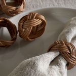 Rattan Napkin Rings - Natural - (Set of 4)