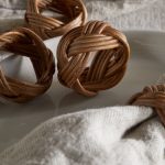Rattan Napkin Rings - Natural - (Set of 4)